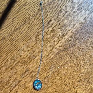 Blue Wave Pendant Necklace — Women's Jewelry